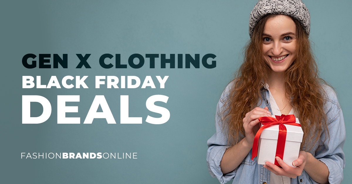 Gen X Clothing Black Friday Deals